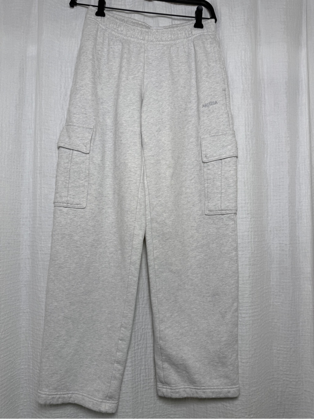 Aritzia Light Gray Men's Cargo Sweatpants